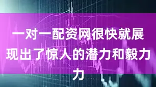 一对一配资网很快就展现出了惊人的潜力和毅力