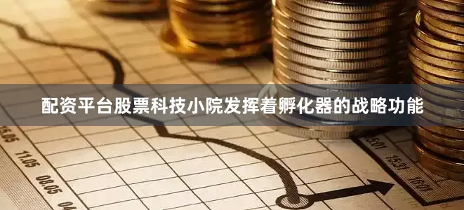 配资平台股票科技小院发挥着孵化器的战略功能